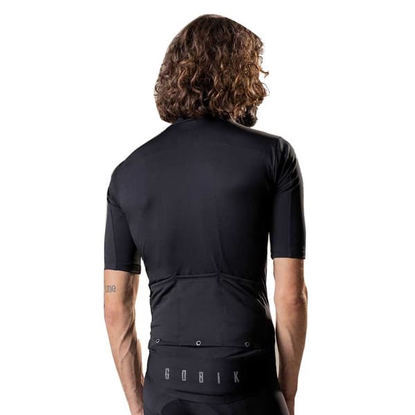 Gobik Kortærmet Jakke Envy Sort 2XL Mand