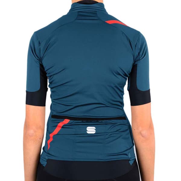 Sportful Kortærmet Jakke Fiandre Light No Rain Blå S Kvinde