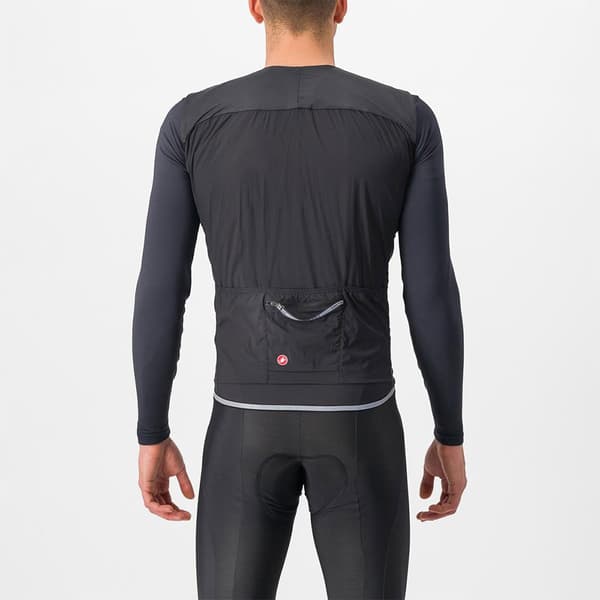 Castelli Gilet Fly Grå S Man