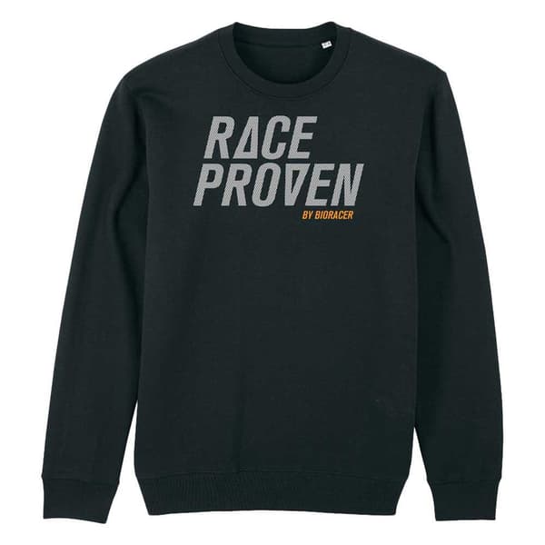 Bioracer Sweatshirt Race Proven Sort L Mand