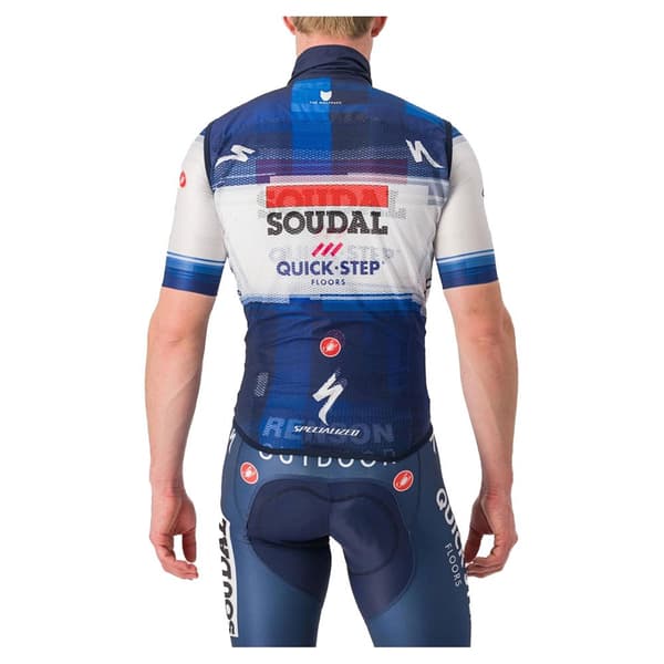 Castelli Gilet Pro Light Soudal Quick-step 2023 Flerfärgad L Man