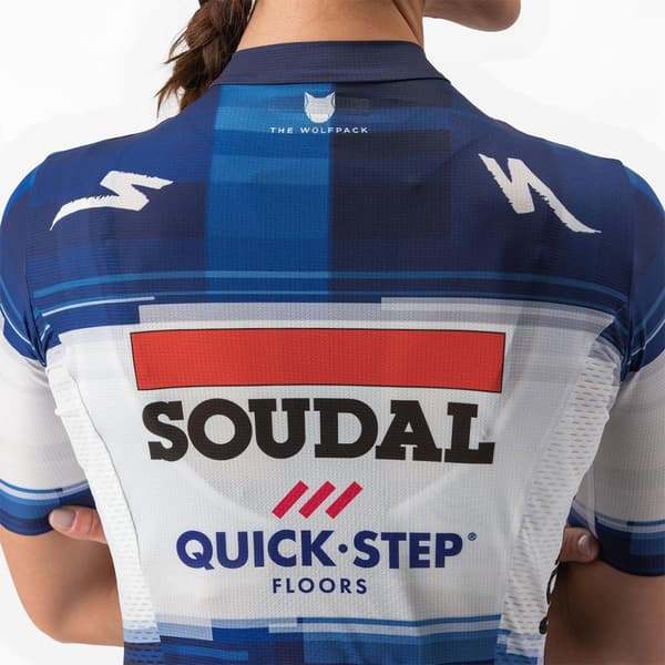 Castelli Kortärmad Tröja Competizione 2 Soudal Quick-step 2023 Flerfärgad XL Kvinna