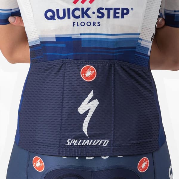 Castelli Kortärmad Tröja Competizione 2 Soudal Quick-step 2023 Flerfärgad XL Kvinna