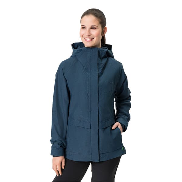 Vaude Bike Jakke Comyou Pro Rain Blå 42 Kvinde