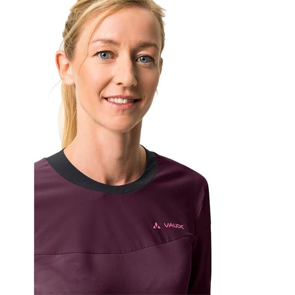 Vaude Bike Långärmad T-shirt Moab Pro Lila 40 Kvinna
