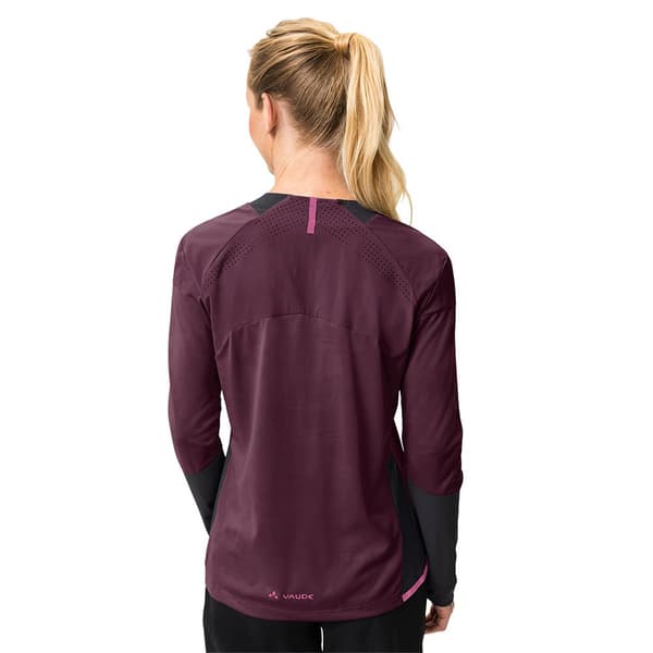 Vaude Bike Långärmad T-shirt Moab Pro Lila 40 Kvinna