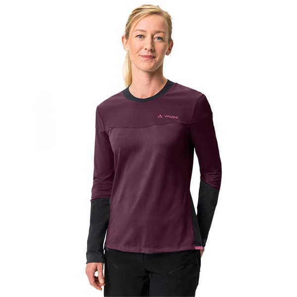 Vaude Bike Långärmad T-shirt Moab Pro Lila 40 Kvinna