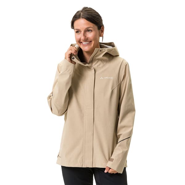 Vaude Bike Regnjacka Yaras V Beige 44 Kvinna