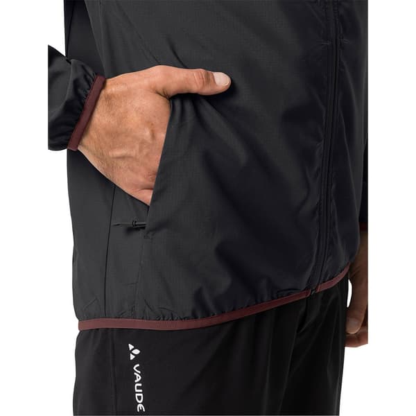 Vaude Bike Jakke Qimsa Air Sort L Mand