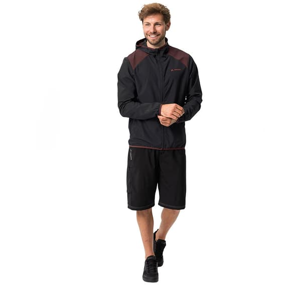 Vaude Bike Jakke Qimsa Air Sort L Mand
