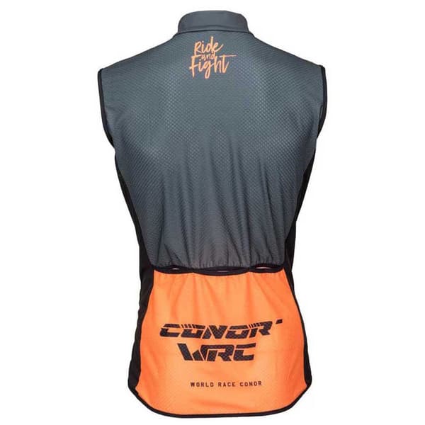 Wrc Gilet Zw Orange,Grå L Man