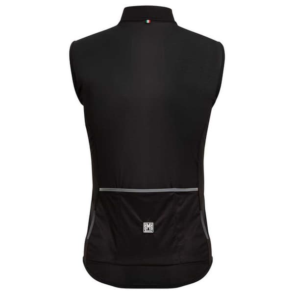 Santini Gilet Nebula Musta XS Mies
