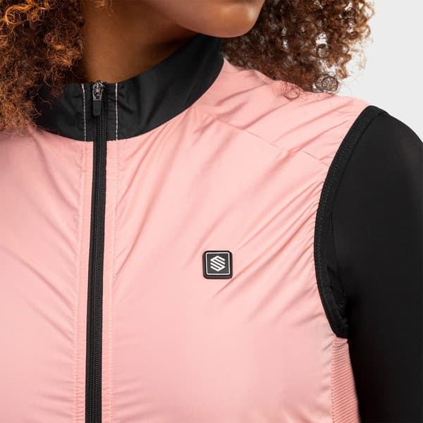 Siroko Gilet V1 Rosa S Kvinde