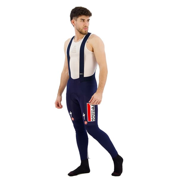 Castelli Trägerhose Strumpfhose Sorpasso Ros Soudal Quick-step 2024 Sort M Mand