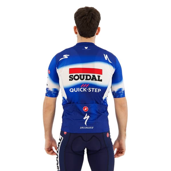 Castelli Kortærmet Trøje Competizione 3 Soudal Quick-step 2024 Blå L Mand