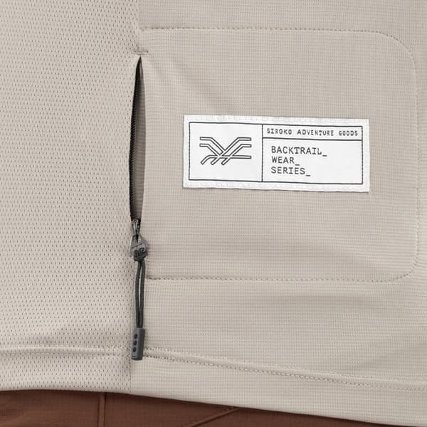Siroko Grus Kortärmad T-shirt Cedar Beige M Man