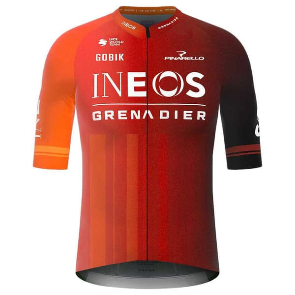 Gobik Kortärmad Tröja Reactive Ineos Grenadiers 2024 Orange 2XS Man