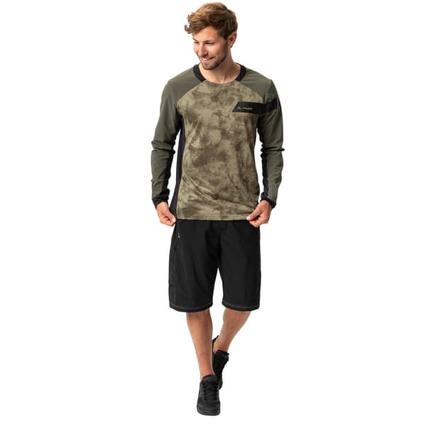 Vaude Bike Langærmet T-shirt Moab Pro Grøn 2XL Mand
