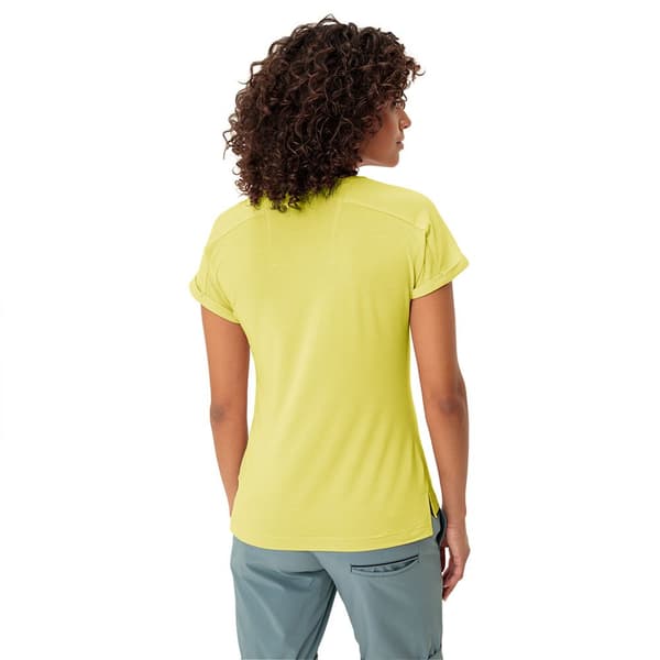 Vaude Kortærmet T-shirt Cyclist 2 Gul 40 Kvinde