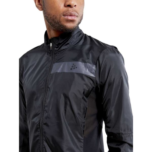 Craft Jacka Essence Light Wind Svart XL Man