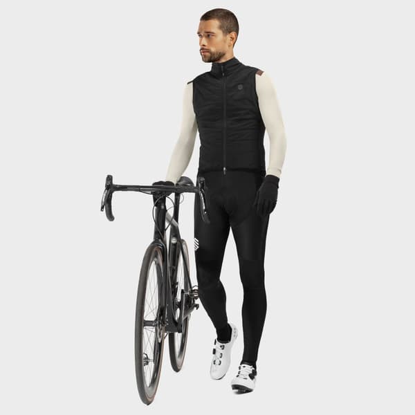 Siroko Gilet Srx Ultra Warm Musta XL Mies