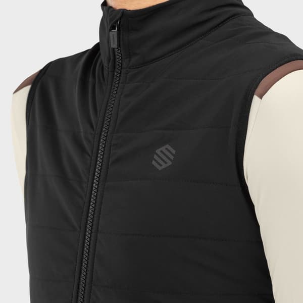 Siroko Gilet Srx Ultra Warm Musta XL Mies