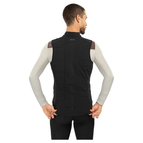 Siroko Gilet Srx Ultra Warm Musta XL Mies