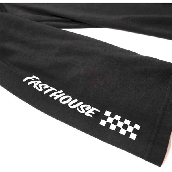 Fasthouse Rush Raglan Tech 3/4 Ærme T-shirt Sort XL Mand