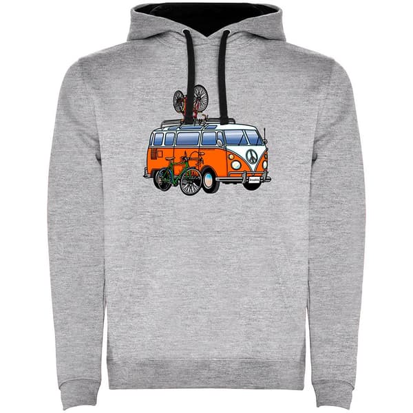 Kruskis Huppari Hippie Van Bike Two-colour Harmaa L Mies