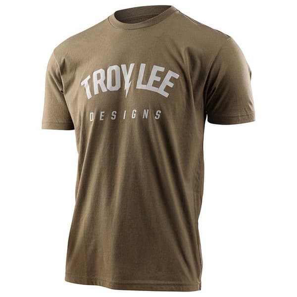 Troy Lee Designs Kortærmet T-shirt Bolt Grøn S Mand