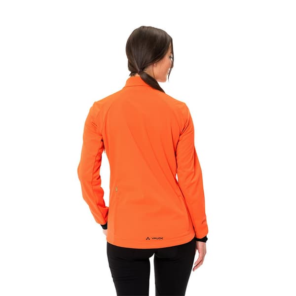 Vaude Bike Soft Shell Jacka Posta Orange 40 Kvinna