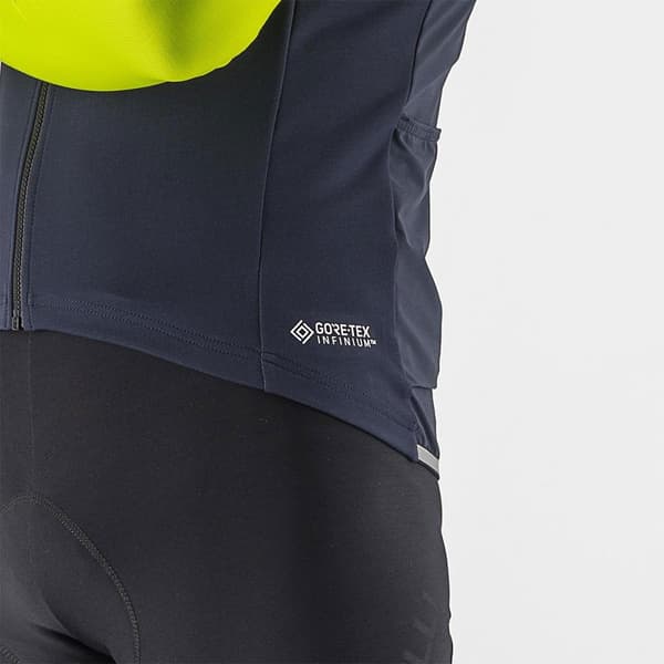 Castelli Gilet Perfetto Ros 2 Keltainen,Musta XL Mies