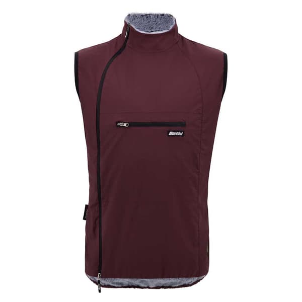 Santini Gilet Alpha Pack Röd S Man