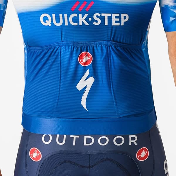 Castelli Kortærmet Trøje Aero Race 7.0 Soudal Quick-step 2024 Blå XL Mand