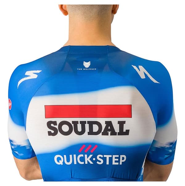 Castelli Kortærmet Trøje Aero Race 7.0 Soudal Quick-step 2024 Blå XL Mand
