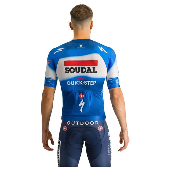 Castelli Kortærmet Trøje Aero Race 7.0 Soudal Quick-step 2024 Blå XL Mand