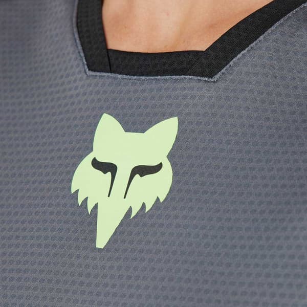 Fox Racing Mtb Kortærmet T-shirt Defend Race Grå S Kvinde
