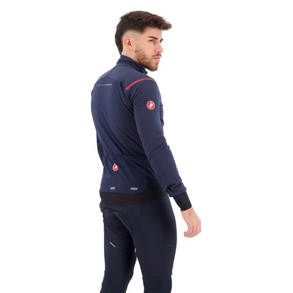 Castelli Jacka Alpha Flight Ros Blå S Man