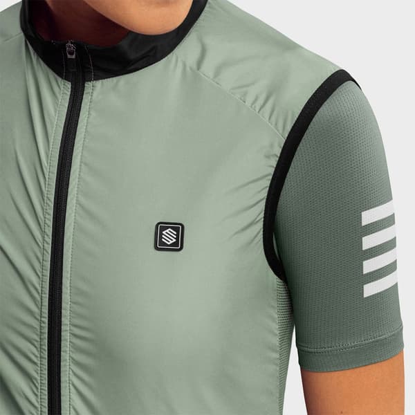 Siroko Gilet V1 Grøn M Kvinde