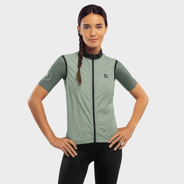 Siroko Gilet V1 Grøn M Kvinde