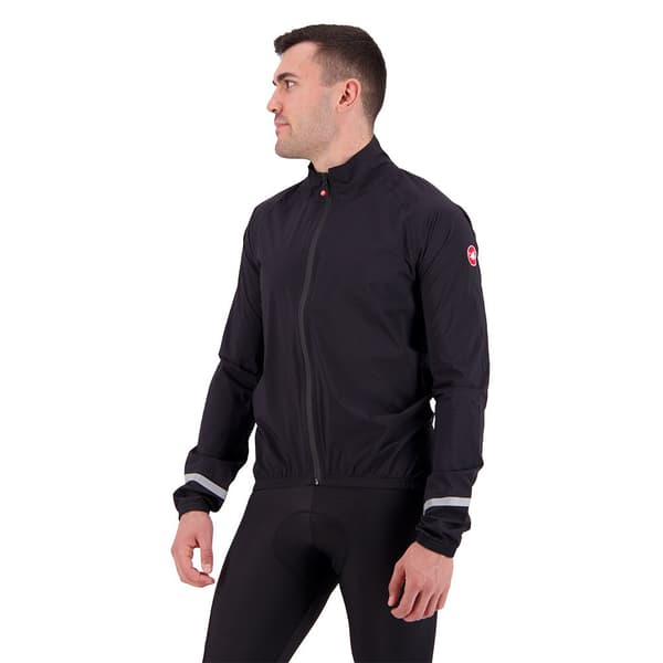 Castelli Jacka Emergency 2 Rain Svart S Man