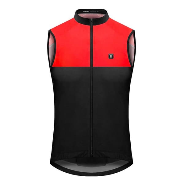 Siroko Gilet V1 Rød,Sort M Kvinde