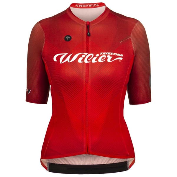 Wilier Lyhythihainen Jersey Team 2022 Punainen M Nainen