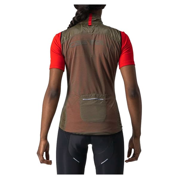 Castelli Gilet Aria Vihreä M Nainen