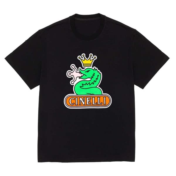 Cinelli Kortärmad T-shirt Speciale Corsa Braulio Grönt M Man