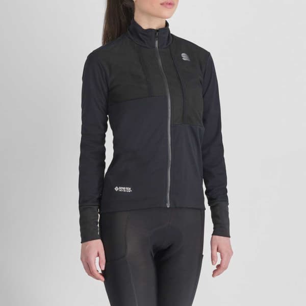 Sportful Jakke Supergiara Sort S Kvinde