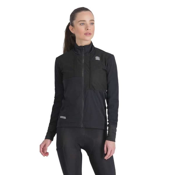 Sportful Jakke Supergiara Sort S Kvinde
