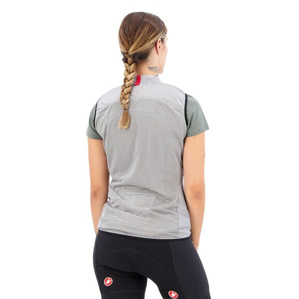 Castelli Gilet Aria Harmaa L Nainen