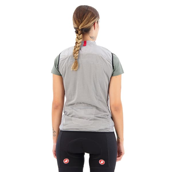 Castelli Gilet Aria Harmaa L Nainen