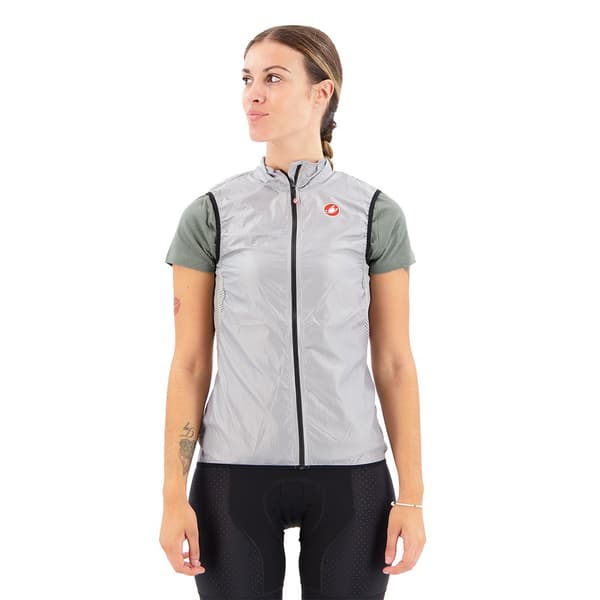 Castelli Gilet Aria Harmaa L Nainen